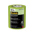 3M 6 Pack 1" Green 2055 Masking Tape