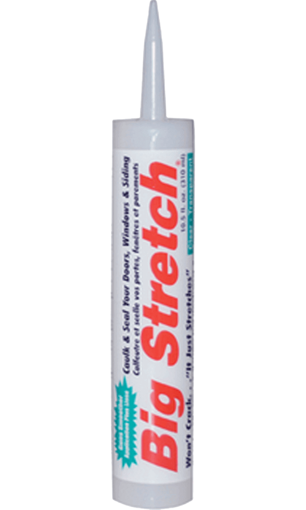 Sashco Big Stretch Clear Caulk 10.5oz