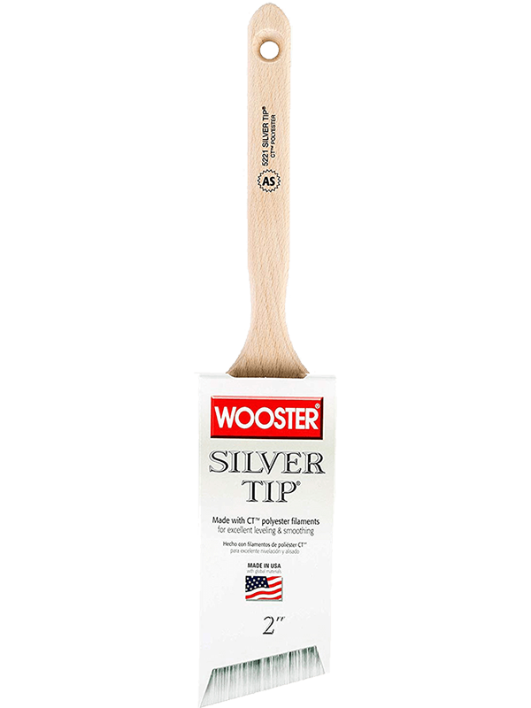 Wooster Silver Tip Ang Sash Polyester 2"