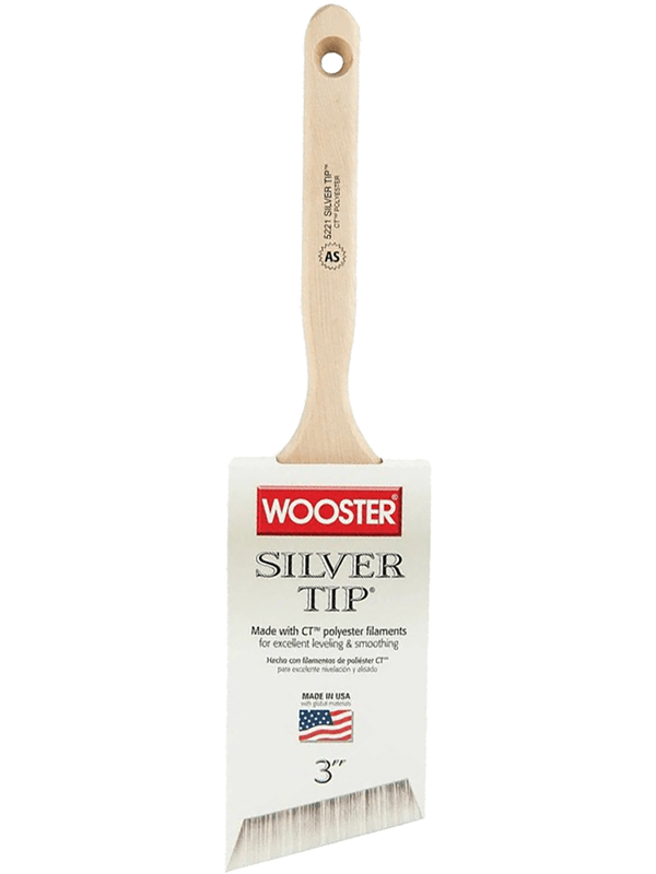 Wooster Silver Tip Ang Sash Polyester 3"