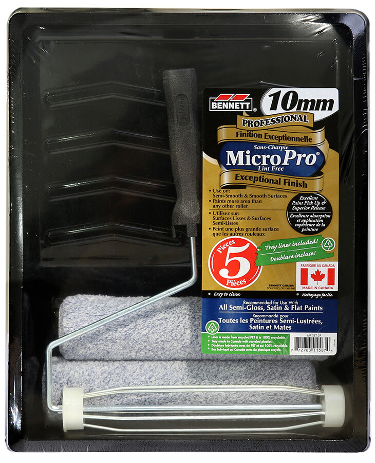 Bennett 5 Piece Micro Pro Roller Kit